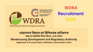 WDRA Recruitment 2025